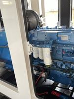 Groupes électrogènes diesel silencieux à châssis ouvert ATS, moteur Baudouin, marque DCD100, modèle 400V