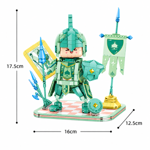 Série EPT Poker Kingdom, mini blocs de construction, figurines de collection, <span class=keywords><strong>puzzle</strong></span> <span class=keywords><strong>3D</strong></span>, <span class=keywords><strong>jouet</strong></span> de construction pour enfants et adultes, décoration de bureau - Product Image 2