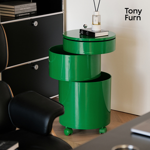 Thiết Kế Sáng Tạo Di Chuyển Đa Chức Năng Tủ Lưu Trữ Công Suất Lớn Xoay Đơn Vị Cho Phòng Khách Hoặc Phòng Ngủ Đồ Nội Thất - Product Image 3