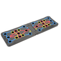 Planche de musculation multifonctionnelle pour pompes, abdominaux et pectoraux, pliable, pour hommes et femmes, usage domestique