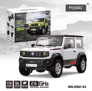 รถบังคับวิทยุ SJY-HG4-53 RC Car ขนาด 1/16 รุ่น JIMNY สำหรับวิ่งบนถนน 2.4Ghz 4 ช่องสัญญาณ รีโมทคอนโทรล 60 เมตร รถโลหะผสม พร้อมไฟ แสงสีเสียง สาย USB - Product Image 5