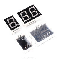 Display a LED giallo anodo comune a due cifre