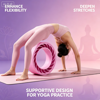 Rouleau de yoga et Pilates EVA écologique pour massage des tissus profonds et soulagement des douleurs dorsales, support lombaire pour femmes, équilibre de la colonne vertébrale, usage domestique