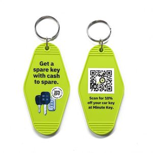Autocollant UV personnalisé pour enseignant, décalcomanie pour porte-clés de motel, porte-clés de motel vierge vintage en métal, porte-clés de motel en vrac avec paillettes pour chien, sublimation - Product Image 3