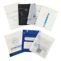 Sacs refermables plats personnalisés pour aligneurs transparents, emballage pour aligneurs orthodontiques