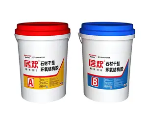 Epoxy AB structural stone dry fixing cladding adhesives waterproof