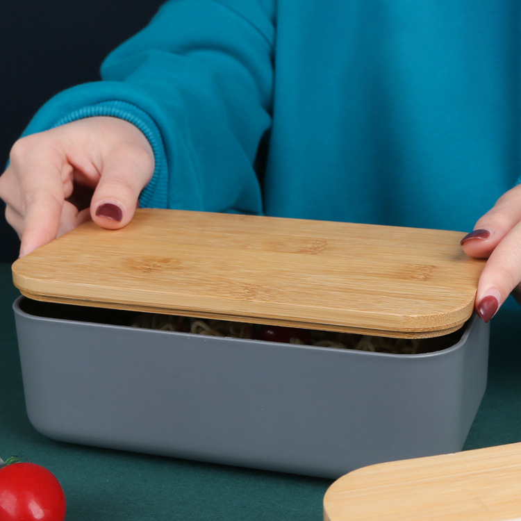 Bamboo Bento Box - Microwave Safe & Sustainable Lunch Container