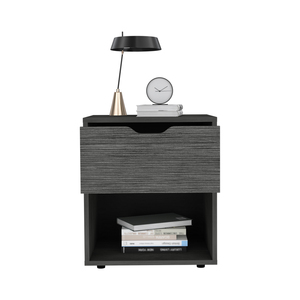 Nightstand Altheimer Light Gray Bedroom Storage <b>Drawer</b> Unit - Product Image 4