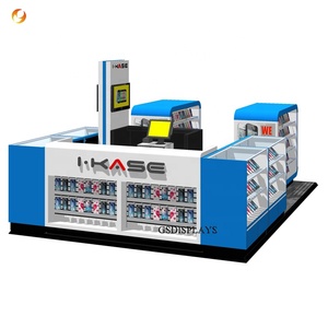 Kiosco de Accesorios para Teléfonos en Centro Comercial, Mostrador de Exhibición de Fundas para Teléfonos Móviles en Venta - Product Image 3