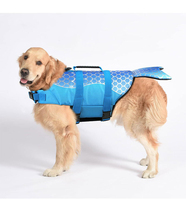 Gilet de sécurité réglable en laine pour animaux de compagnie, gilet de sauvetage réfléchissant pour chien, gilet de sauvetage pour la natation