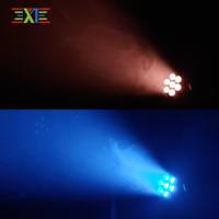 Luces Móviles LED RGBW DMX512 de 7*20W |   Efectos de Teñido con Zoom para Escenarios/KTV/Bares/Discotecas/DJs |   Alto CRI 85 |   Clasificación IP20 |   2 años