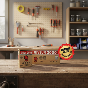 Púas de zinc doradas de 1.25 pulgadas con cabeza cóncava para fieltro de techos y base de aislamiento - Product Image 1