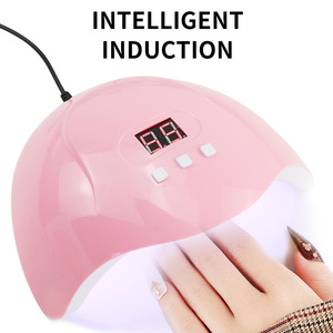 Lampe de Photothérapie USB pour Ongles, 18 <span class=keywords><strong>LED</strong></span>, 54 Perles <span class=keywords><strong>LED</strong></span>, Séchoir à Ongles, Kit de Manucure, Séchoir à Ongles Zg01, Affichage LCD, Minuteur, 6W, Prise US, Séchage Rapide - Product Image 2
