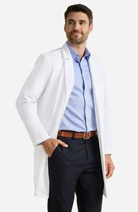 เสื้อโค้ทแลปสีขาวสำหรับผู้ชายและผู้หญิงเสื้อโค้ทแล็ปสีขาวพิมพ์ลายโลโก้ - Product Image 5