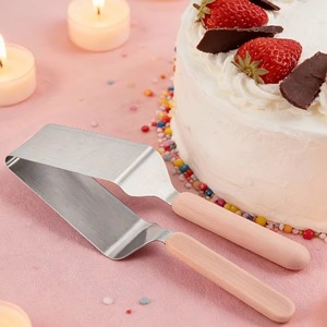 Diviseur de gâteau en acier inoxydable, spatule de découpe intégrée, trancheuse à gâteau antidérapante, outil de découpe pour pizzas et gâteaux à étages - Product Image 2