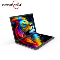 Ordinateur portable professionnel double écran tactile 14 pouces YOGA 360 degrés Win11 Intel N95 2.2K 60Hz 8GB 16GB 32GB 1TB écran IPS ordinateur