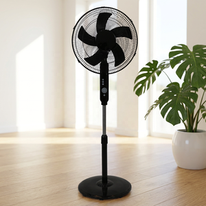 Ventilador de Pedestal de 16 Pulgadas con Control Remoto, Potente Flujo de Aire, Ventilador Eléctrico para el Mercado Africano, Uso Doméstico y Comercial - Product Image 4