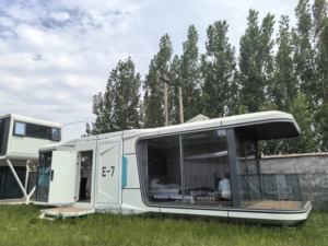 ภาชนะเหล็กแคปซูลแคปซูลสำหรับตกแต่งบ้านปรับเปลี่ยนพื้นที่ว่างทันสมัย - Product Image 6