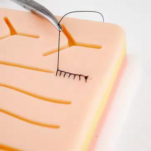 Bác Sĩ Nhiều Sử Dụng Vết Rạch Silicone Khâu Pad May Kỹ Năng Thực Hành 3 Lớp Với 14 Vết Thương Đào Tạo Vết Thương Đóng Cửa Kỹ Thuật - Product Image 2