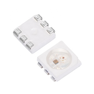 Ws2812 5050 <span class=keywords><strong>Smd</strong></span> Rgb <span class=keywords><strong>Led</strong></span> 6pin Met Ingebouwde Ic Binnen Uitgezonden Kleuren Blauw Wit Groen Rood Warm Wit Voor <span class=keywords><strong>Led</strong></span> Lamp - Product Image 1