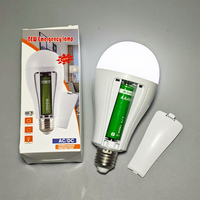 E26 B22 E27 Fassung 15W 20W Zwei Batteriebetriebene IP20 Dimmbare Wiederaufladbare LED-Notfallglühbirne mit 2 Jahren Garantie