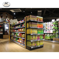 Étagères pour magasins de commodité Étagères de supermarché Étagères de gondoles Supports d'affichage de supermarché