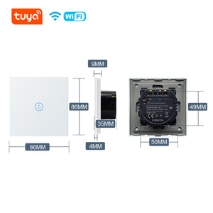 Tuya Smart Wifi <b>Touch</b> <b>Switch</b> 20A Dual Pole Water Heater Control Instant Tankless With Alexa Voice Support - Product Image 3
