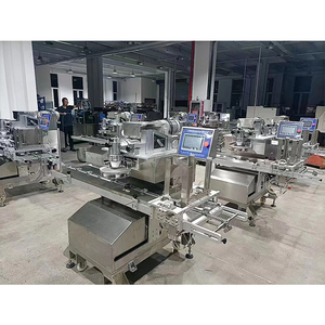 Línea de Producción de Pizza Nueva <span class=keywords><strong>York</strong></span> Totalmente Automática de Alta Eficiencia, Máquina Industrial para Hacer Pizza para Fábricas de Alimentos a Gran Escala - Product Image 6