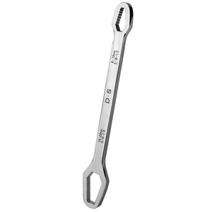 Clé à molette auto-serrante double embout 8-22 mm en acier au chrome-vanadium, tête en forme de fleur de prunier, outil manuel réglable pour la maison - Product Image 5
