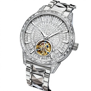 Relojes de Lujo para Hombre, con Logotipo Personalizado OEM, de Fibra de Carbono, Acero de Tungsteno, Diamantes, Luminosos, Mecánicos e Impermeables - Product Image 3
