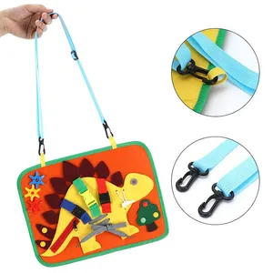 2023 Esty tendance enfants artisanat Kits Montessori feutre occupé conseil boucles de ceinture jouets pour les tout-petits