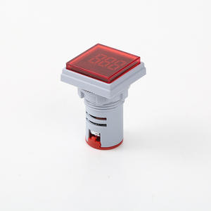 Indicador de Voltaje LED de Plástico con Clasificación IP65, LED Amarillo, Duradero, Advertencia Visual Clara para Detección de Encendido/Apagado/Fallos en Paneles - Product Image 3