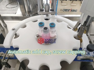 Hoàn toàn tự động 2oz năng lượng uống Máy rót chai bắn rót chai và đóng nắp thu nhỏ tay áo ghi nhãn máy dòng - Product Image 4