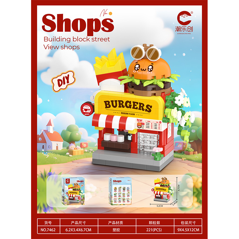 Serie Dream - Burger Shop [Embalaje en caja de color]