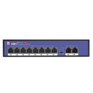 Switch PoE+ Fast Ethernet 8 ports à succès avec 2 ports Uplink, Plug & Play - Product Image 3