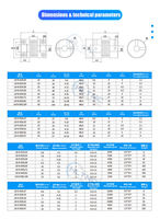 Accouplement souple à soufflet LB D32L48, alésage 6mm 15mm, sans jeu, pour moteur pas à pas Nema 23 34, servomoteur, vis à billes, kit CNC