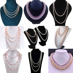 צמיד פנינים מים מתוקים ליד עגול סיטוני מים מתוקים סיטוני זהב בציפוי כסף למסיבת חתונה או מתנה - Product Image 4