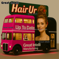 Intelli Mobile Store : Camionnette de beauté et maquillage, manucure, coiffure, esthétique, massage, SPA, salon mobile électrique, remorque, chariot, kiosque
