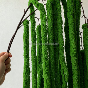 <span class=keywords><strong>Plantes</strong></span> artificielles suspendues en gros L-255, Amarante verte, fausse plante grimpante <span class=keywords><strong>pour</strong></span> la décoration de plafond de mariage et de maison - Product Image 2