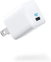 Carregador nano anker, carregador rápido compacto durável de 20w piq 3.0, carregador powerport iii USB-C para 12/12 mini/12 pro/12