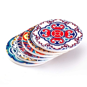 Jutien Good Quality Absorbent Ceramic <strong>Coasters</strong> Cup <strong>Coasters</strong> with Cork Sublimation Customized Stone Ceramic <strong>Coaster</strong> <strong>for</strong> <strong>Drinks</strong> - Product Image 6
