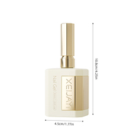 XIEJAYI pour vernis à ongles gel UV à base d'eau sans HEMA 40 ml, norme UE, non toxique, en bouteille, fourniture pour salon de manucure, vente en gros d'usine, OEM