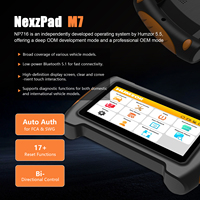 Escáner de Diagnóstico para Autos Humzor M7 OBD2, el Más Vendido, con Funciones para Todos los Sistemas