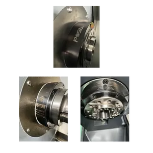 Hassas 500/750mm yüksek hassasiyetli CNC torna makinesi eğimli yatak Cnc torna CK36L Metal Tornos Tornos dönüm için