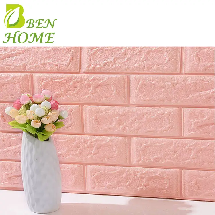 3D Foam Brick Wall Tiles