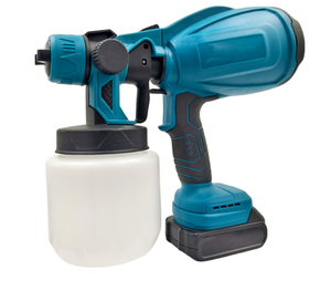 Máquina <span class=keywords><strong>de</strong></span> pulverización <span class=keywords><strong>de</strong></span> pintura inalámbrica con batería <span class=keywords><strong>de</strong></span> litio portátil <span class=keywords><strong>de</strong></span> 21V, Mini pistola <span class=keywords><strong>de</strong></span> pintura eléctrica <span class=keywords><strong>para</strong></span> el hogar, boquilla <span class=keywords><strong>de</strong></span> 1,3mm <span class=keywords><strong>para</strong></span> bricolaje Industrial <span class=keywords><strong>de</strong></span> 18V - Product Image 1