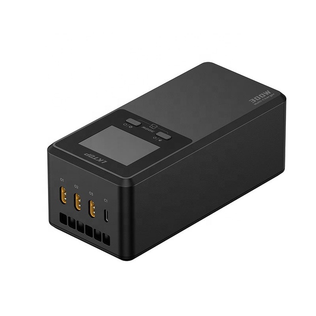 LKTOP 300W Fast Charging Hub DJI Matrice 4D 4TD 3 Batteries 1.5H 4 Modes 100W USB-C Built-in Power Supply LCD Display Supplier