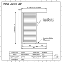 Pérgola Bioclimática Moderna de Aluminio de Lujo con Techo de Láminas Deslizantes, Impermeable, Resistente a la Intemperie, Ecológica, con Estructura con Recubrimiento en Polvo