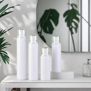 100ml Trắng Pet Fine Spray Chai dễ dàng mở End Rỗng Mỹ phẩm <span class=keywords><strong>container</strong></span> cho tóc tăng trưởng huyết thanh bao bì công nghiệp sử dụng - Product Image 1