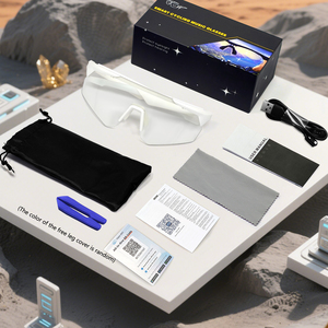 แว่นตาอัจฉริยะ QY Pro2 รับสายโทรศัพท์ แปลภาษา ผู้ช่วยเสียง โทรผ่านบลูทูธ ฟังเพลง แว่นกันแดดสำหรับเล่นกีฬากลางแจ้ง ป้องกันรังสียูวี - Product Image 6